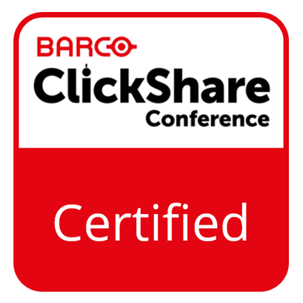 ClickShare Certified badge