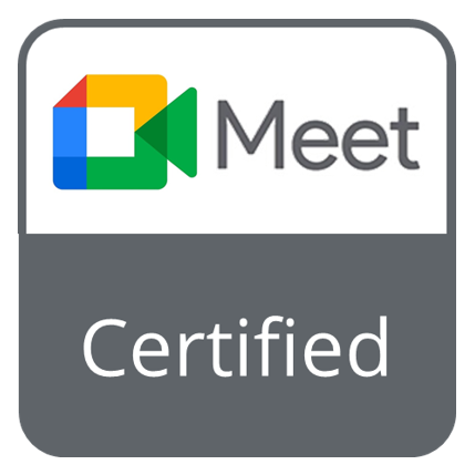 Google Meet Certified badge