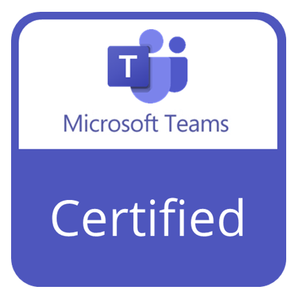 Microsoft Teams Certified badge