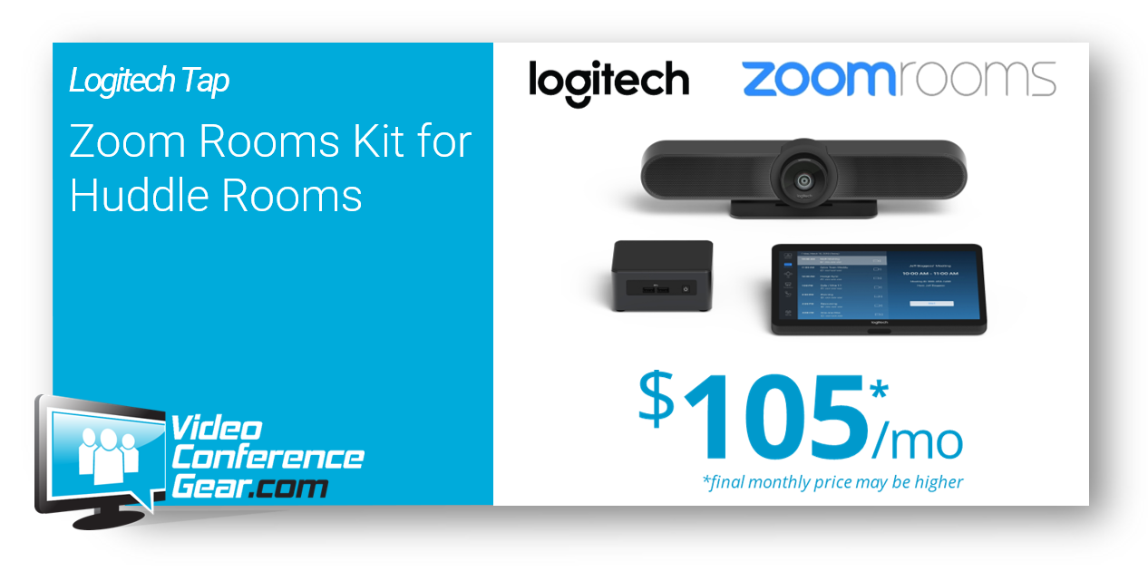 Featured Kit - the Logitech Tap for Zoom Rooms, the perfect solution for huddle rooms