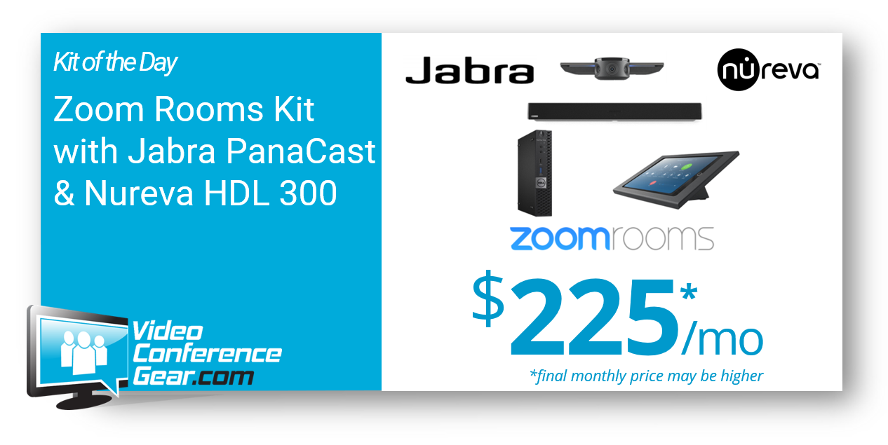 Zoom Rooms Kit of the Day featuring the Jabra PanaCast and Nureva HDL300  redefining what's possible