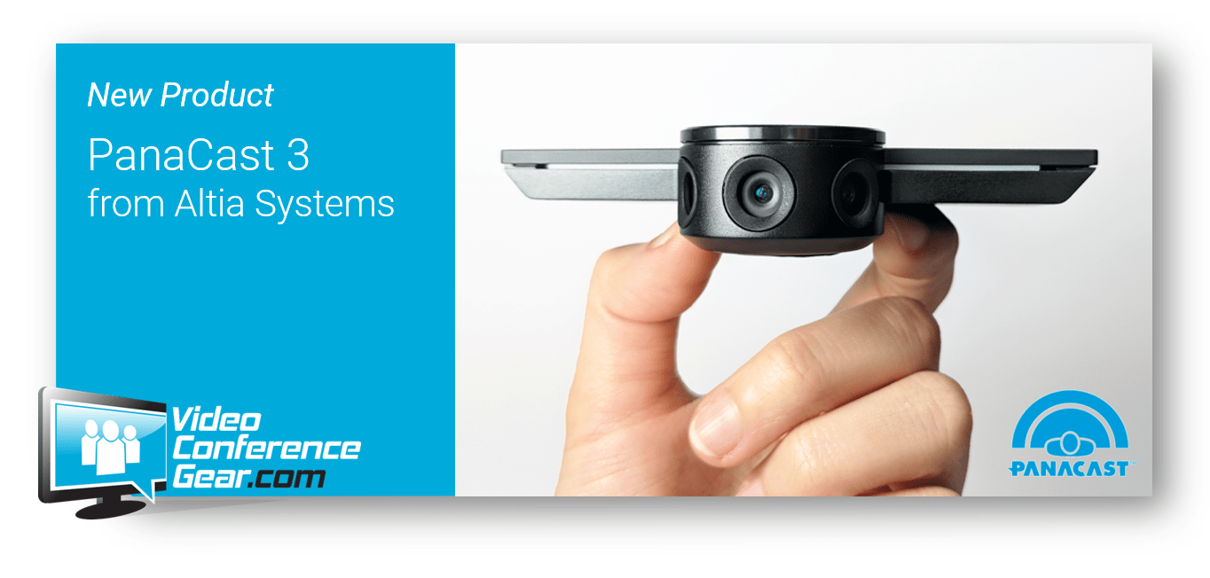 Available Now!  The NEW PanaCast 3 Intelligent 180 Degree UltraHD Video Conference Camera
