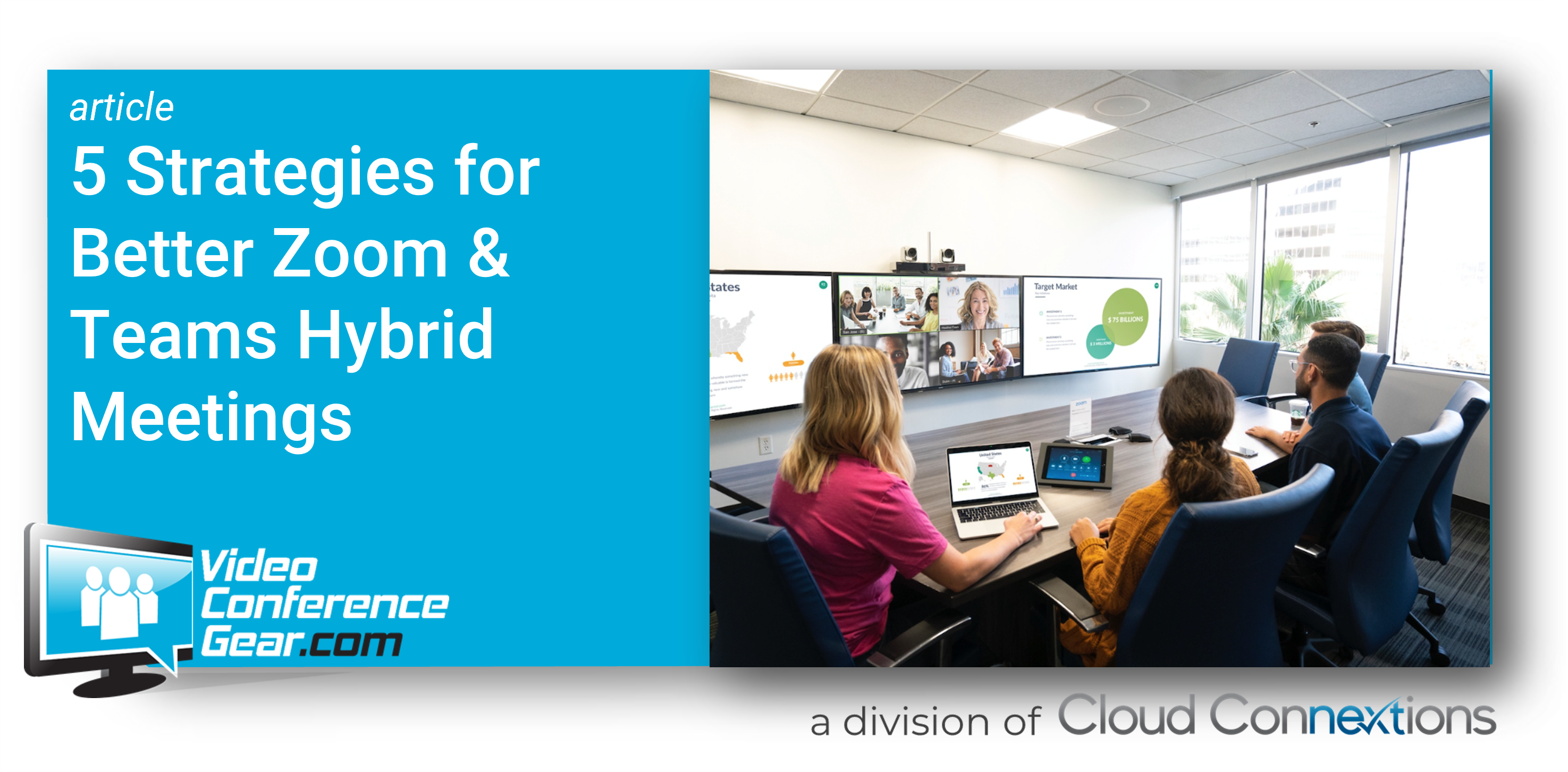 5 Strategies for Better Zoom & Teams Hybrid Meetings